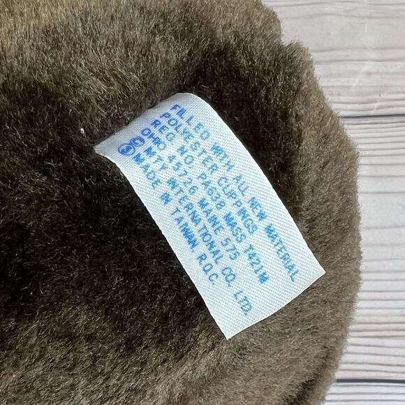 VTG Hound Puppy Dog Plush Brown 8” Stuffed Animal Sad Eyes 70s MTY International - Picture 8 of 12